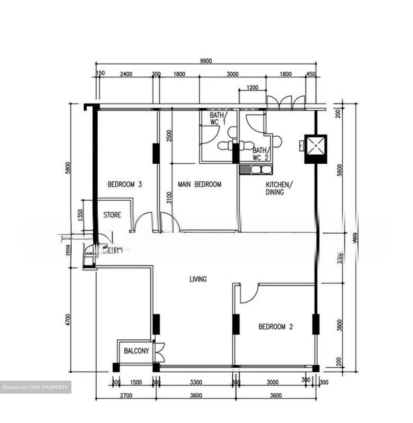 Blk 124 Pasir Ris Street 11 (Pasir Ris), HDB 4 Rooms #562134031